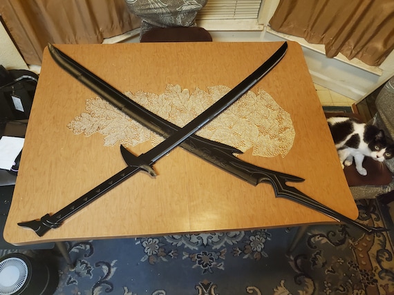 Dual Yone Swords 3d Printed Kit From League of Legends - Etsy