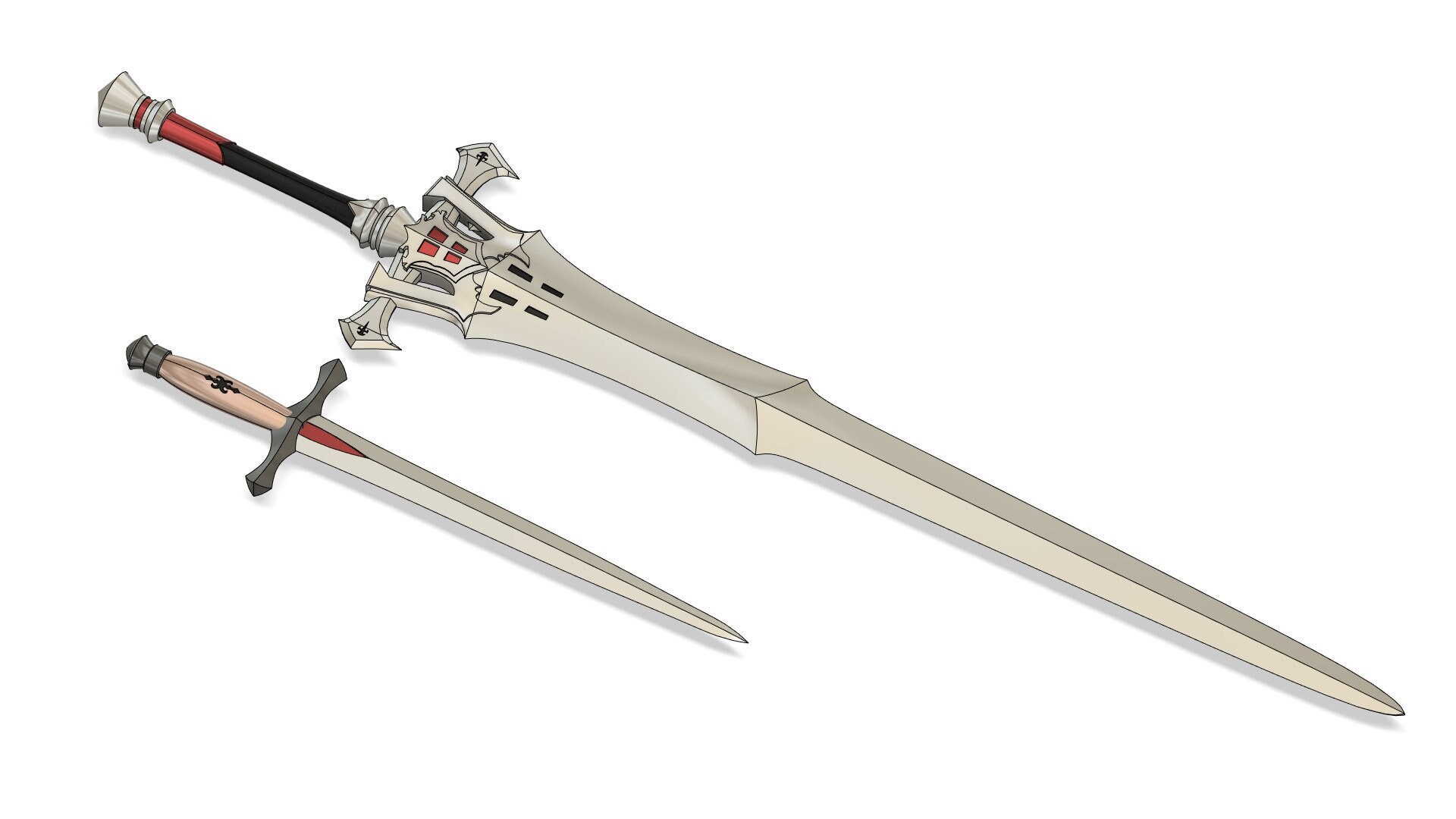 Amazon.co.jp: [Hushan] FF16 インヴィクタス コスプレ 武器
