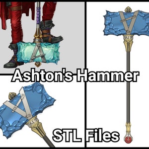 3D Files - Ashton&#39;s Hammer