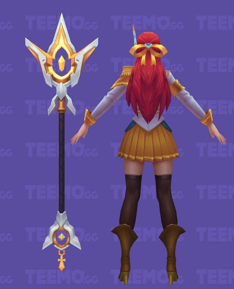 Battle Academia Lux Prestige Staff 3d Printed Kit - Etsy