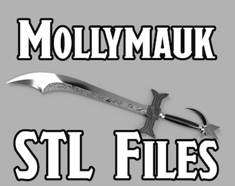 Archivos 3D - Mollymauk's Blood Hunter Sword