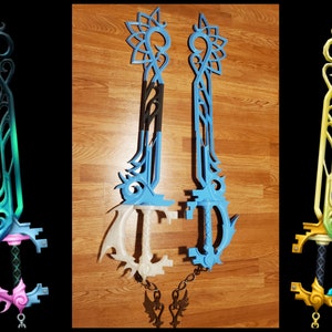 43&quot; Combined Keyblade 3D Kit - Kingdom Hearts