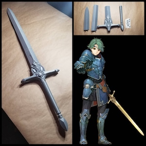 Alm Royal Sword 3D Printed Kit from Fire Emblem