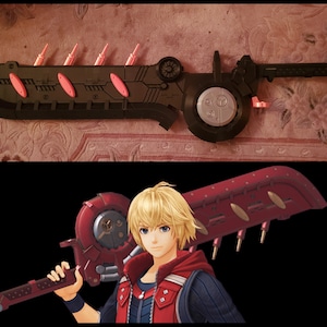 Xenoblade Future Connected Monado 3D Printed Shulk Cosplay Prop Kit
