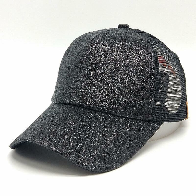 baseball cap with ponytail hole