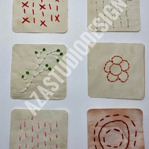 Handmade Slow Stitch Embroidery Designs: Junk Journal Embellishments