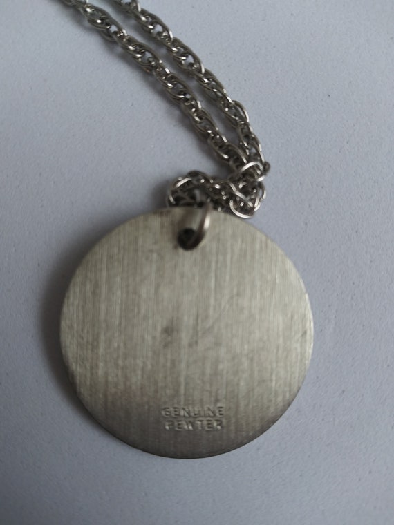 y2k Butterfly Necklace Genuine Pewter Gem