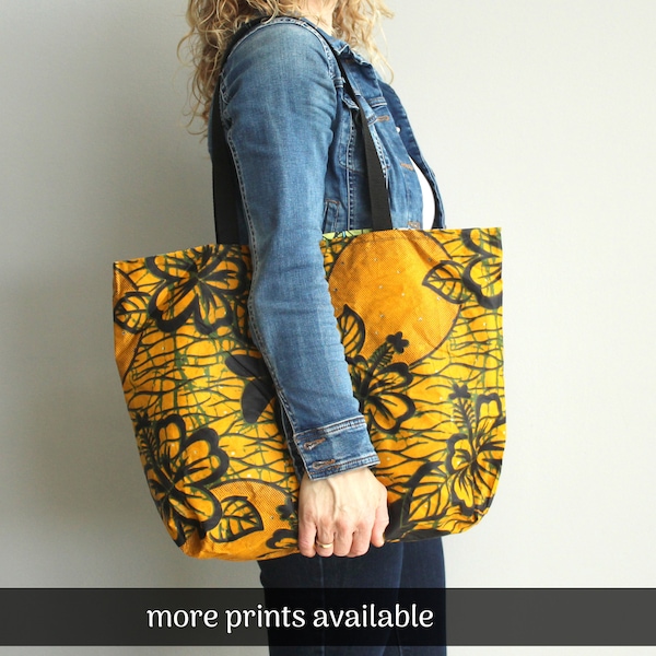 Shoulder Bag for Women ~ Market Bag ~ Reusable Grocery Bag ~ Fair Trade ~ Large Tote ~ Boho Bag ~ Reversible ~ Gift for Her ~ Everyday Bag