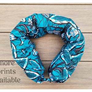 Fair Trade Travel Neck Pillow: Stuffable Airplane Cushion
