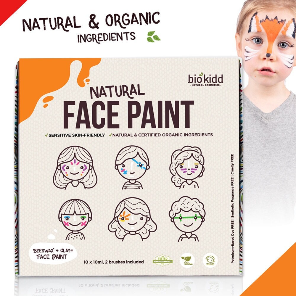 Face Paint Kit for Kids, Birthday Gift for Kids, Christmas Gift for Kids 