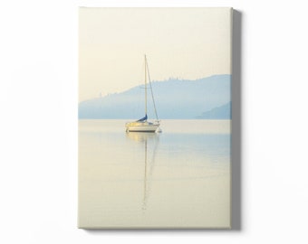 Misty Windermere #3 - Lake District Landscape by Alan Copson - Canvas Print, or Framed/Unframed Giclée Photographic Print Wall Art