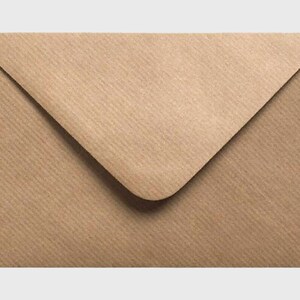 a brown envelope with a white background
