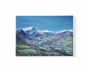 Fells at Dawn #3 - Newlands Valley - Lake District Landscape by Alan Copson - Canvas Print, or Framed/Unframed Photographic Print Wall Art