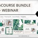 Ecourse Bundle, Ecourse Templates, Slide Deck, Course Presentation ...