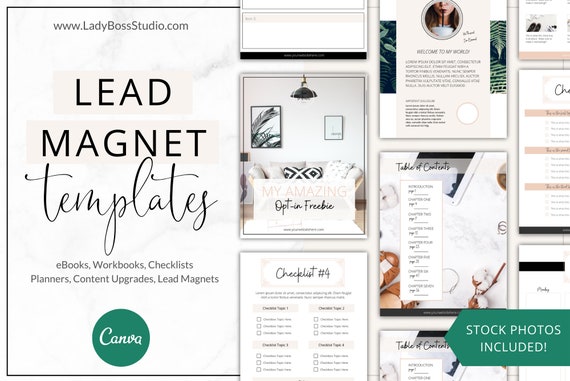Checklist Template eBook Template kit Lead Magnet Template Workbook ...