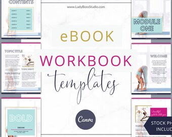 Canva Ebook Template | Canva Template | Workbook Template | Opt In Freebie | Content Upgrade | Lead Magnet | Worksheet | eCourse | Bold