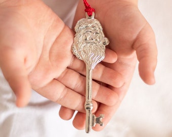 Santa Key, Santa Gifts, Christmas Eve Tradition, Santa Key Ornament,