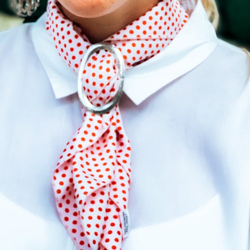 Small Scarf Ring Victorian Scarf Clip Pewter Scarf Ring Etsy