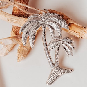 Palm Tree, Palm Tree Ornament, Palm Tree Christmas Ornament, Tropical Ornament,