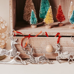 Reindeer Ornament, Reindeer, Reindeer Gifts, Reindeer Christmas Ornament, Rudolph Ornament,