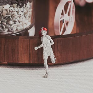 Male Runner Ornament, Track Ornament, Runner Ornament, Male Runner, Boy Running, Runner Gifts, Cross Country Ornament,