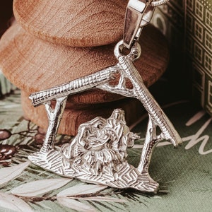 Nativity Jewelry, Nativity Necklace, Nativity Pendant, Nativity Gift, Manger Necklace,