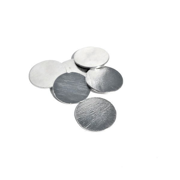 Circle Pewter Blank, Stamping Blank, Metal Stamping, Do It Yourself, Made in USA, Hand Stamping Supplies,