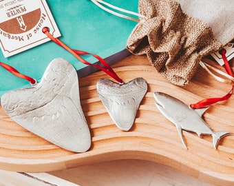 Megalodon-prydnad, hajprydnad, Megalodon-hajgåva, Megalodon-haj,