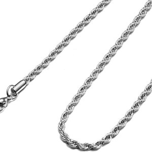 Stainless Steel Rope Necklace, Stainless Steel Necklace, Rope Chain, Extra Jewelry,
