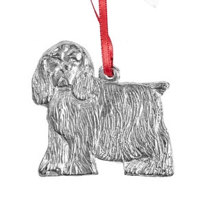 Cocker Spaniel Ornament, Cocker Spaniel, Spaniel Gift, Spaniel Ornament, Dog Ornament,