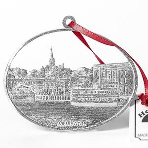 Downtown Wilmington, Wilmington Ornament, UNCW, UNCW Ornament, Wilmington,