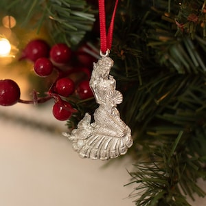 Handgemachte Meerjungfrau Weihnachtsschmuck, Strand Thema Weihnachtsdekorationen, einzigartige Strand-Liebhaber-Geschenk