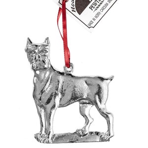 Adorno de bóxer, bóxer, regalos de bóxer, cachorro de bóxer, adorno de perro,