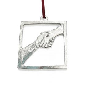Handshake, Handshake Ornament, Diversity Ornament, Helping Hands, Friendship Ornament, Agree to Disagree,