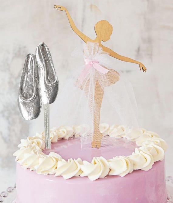 Ballett Cake Topper – Ballerina-Mädchen Zum Geburtstag