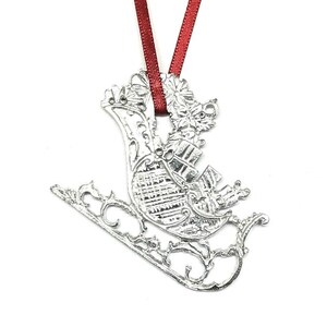 Sled Ornament, Sleigh Ornament, Christmas Sled, Sleigh, Sled, Santa Sleigh,