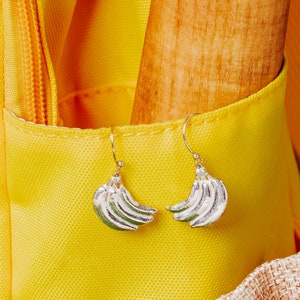 Savannah Bananas, Baseball Earrings, Bananas Earrings, Bananas Jewelry,
