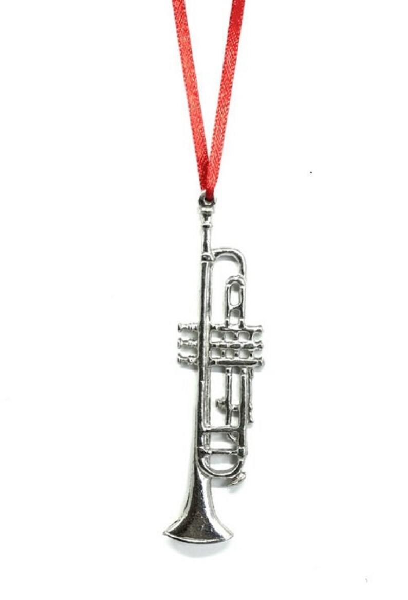 Trumpet Ornament Musical Instrument Home Decor Trumpet Gift Etsy