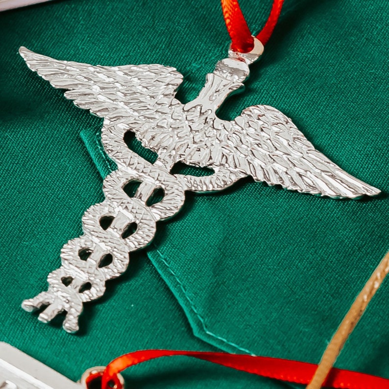 Caduceus Ornament, Medical Symbol, Medical Staff Ornament, Nurse ...