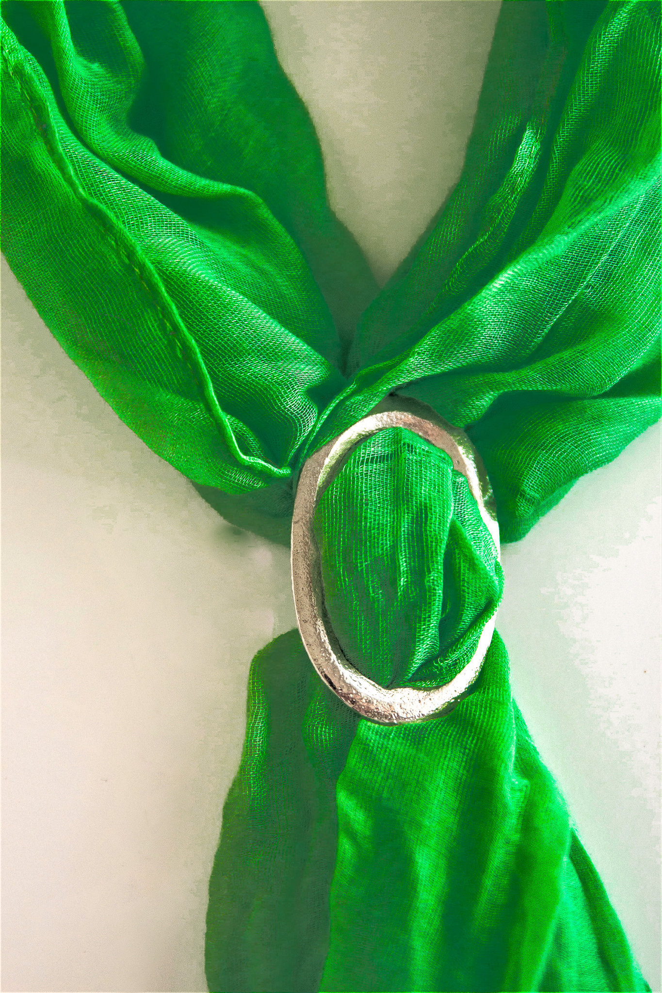 Small Scarf Ring Victorian Scarf Clip Pewter Scarf Ring Etsy