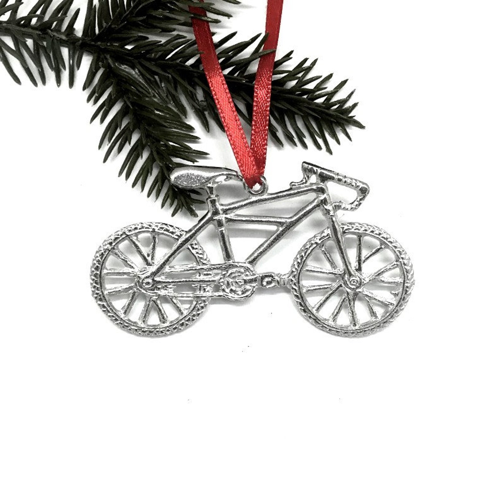 Handmade Bicycle Christmas Ornament Triathlon Athlete Etsy