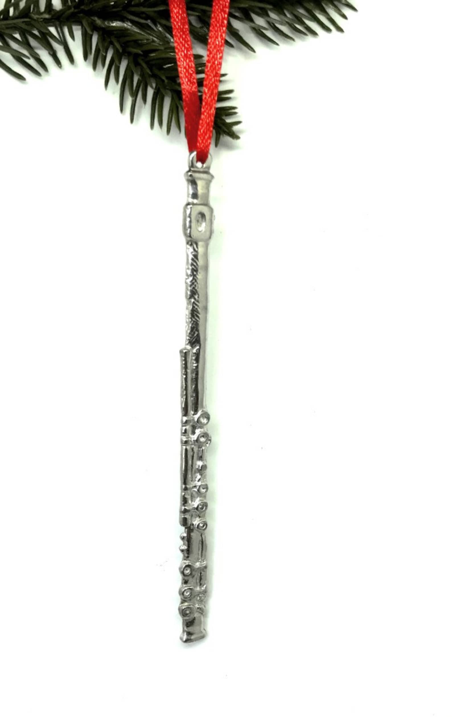 Flute Christmas Ornament Music Holiday Decorations Music - Etsy