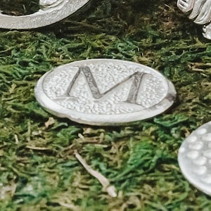 Custom Golf Marker, Monogram Golf Marker, Initial Golf Ball Marker, Initial Ball Marker, Golfer Gift,