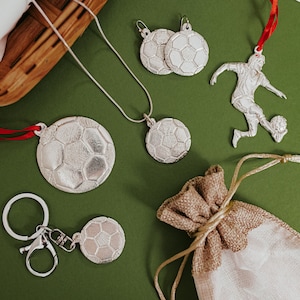 Soccer Gift, Soccer Ornament, Soccer Ball Ornament, Soccer Christmas Ornaments,