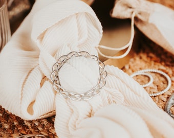 Scarf Ring, Scarf Clip, Round Scarf Ring, Metal Scarf Rings,