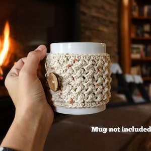 Mug Cozy Variegated Mug Wrap Mug Warmer Coffee Cozy Tea Cozy Cup Cozy image 1