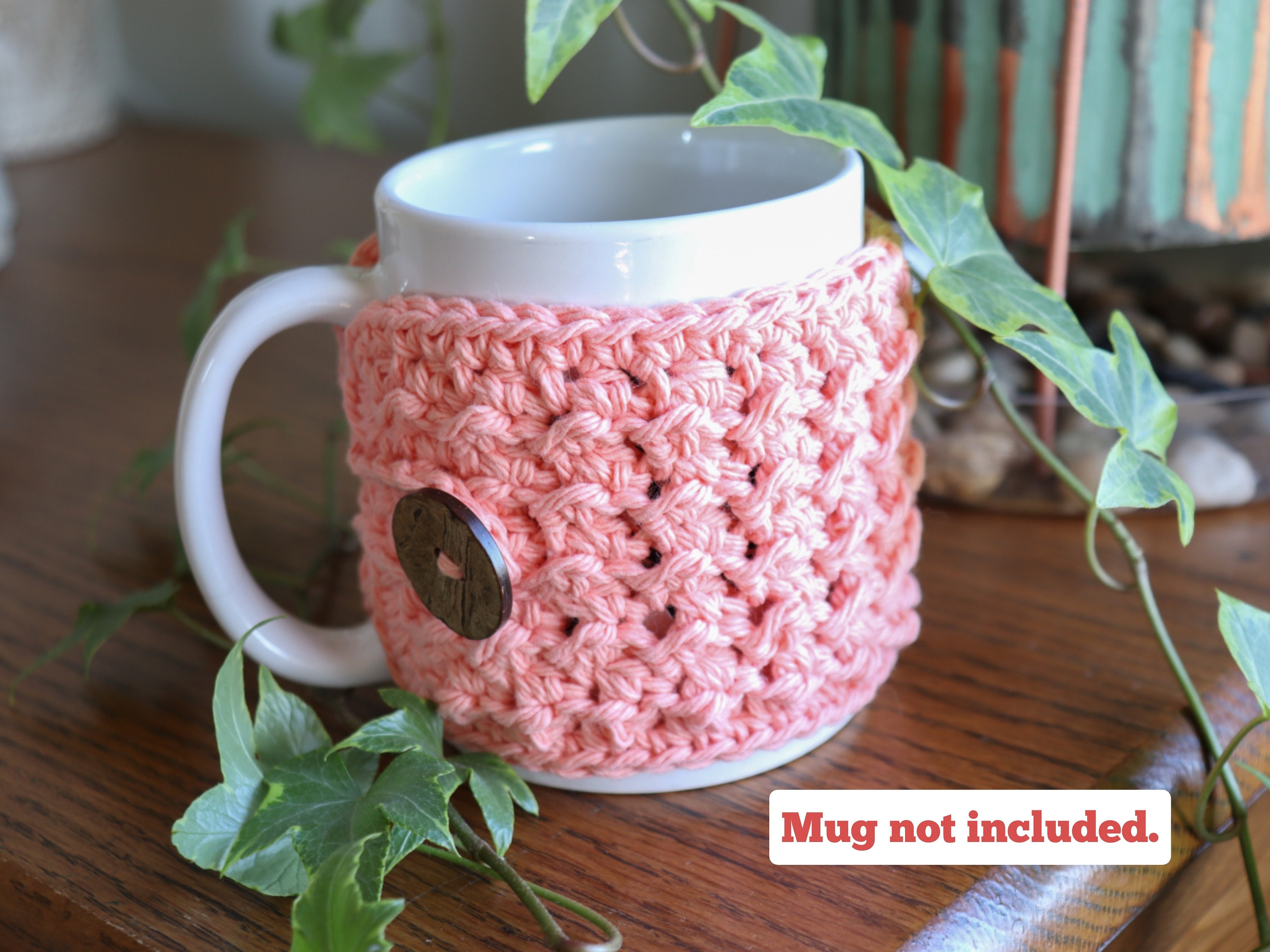 Flag Mug Cosy, Crochet Cup Cozy, Coffee Cozy, Mug Warmer, Coffee