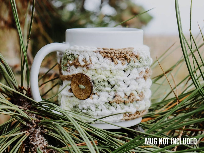 Mug Cozy Variegated Mug Wrap Mug Warmer Coffee Cozy Tea Cozy Cup Cozy image 2