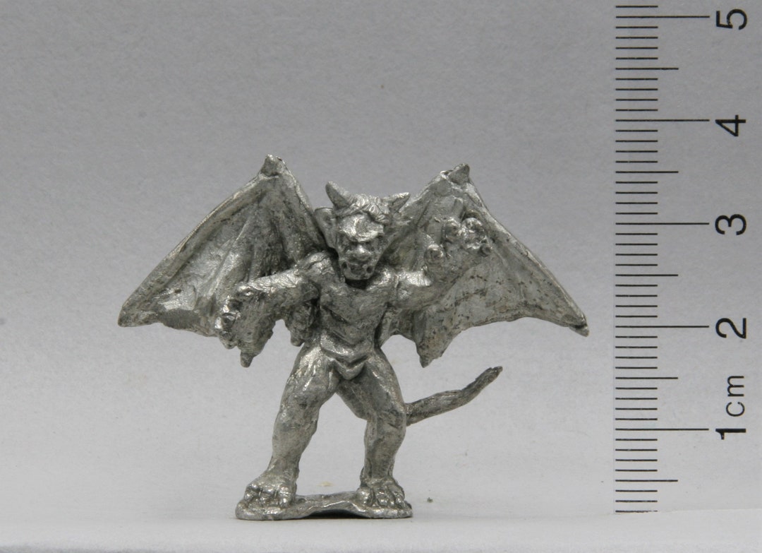 Gargoyle Unpainted Mini, 28mm Scale,tabletop RPG Miniature, D&D