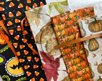 Fabric Tissue Cover - Halloween and Fall to decorate your home, office, bedroom or bathroom. Have fun with your home decor